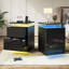 38cm W Acrylic Bedside Table-316810037