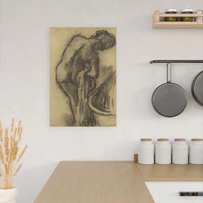 «La Toilette Apres Le Bain», reproduction d'art murale contemporaine abstraite classique