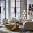 Kiki Glass Top 1 End Table with Storage