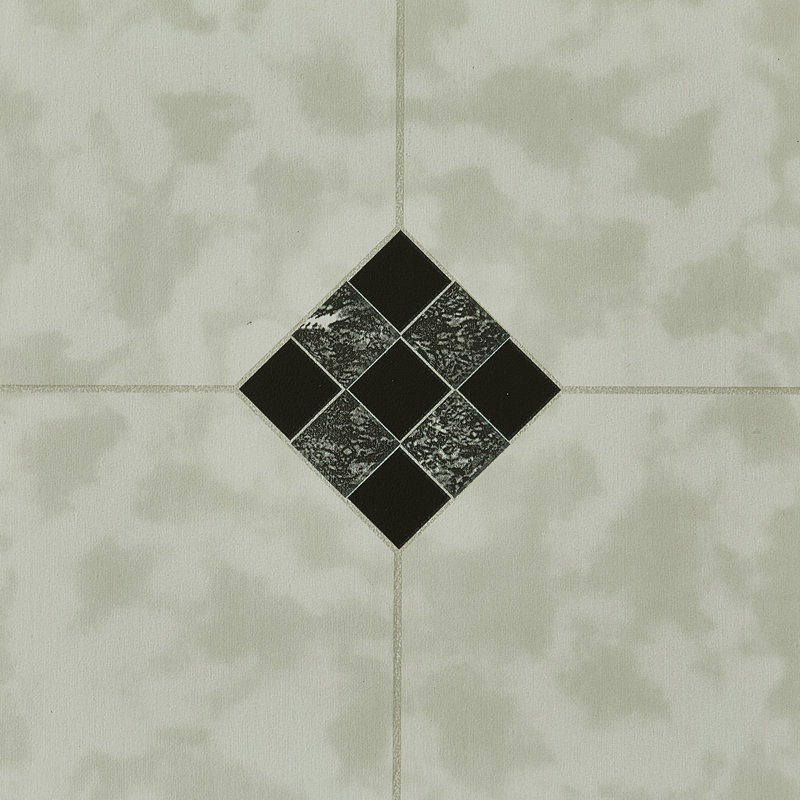 30.48 X 30.48 Cm Plastic Tile In Gray  , Grey