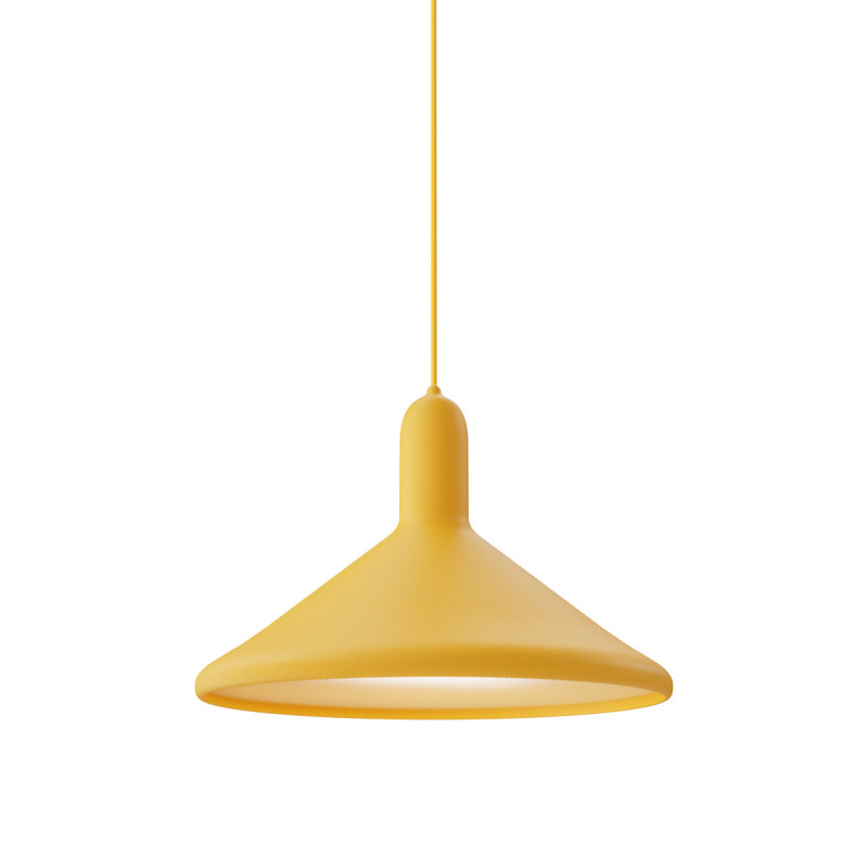 Torch Light, Cone, 110/120V, Yellow