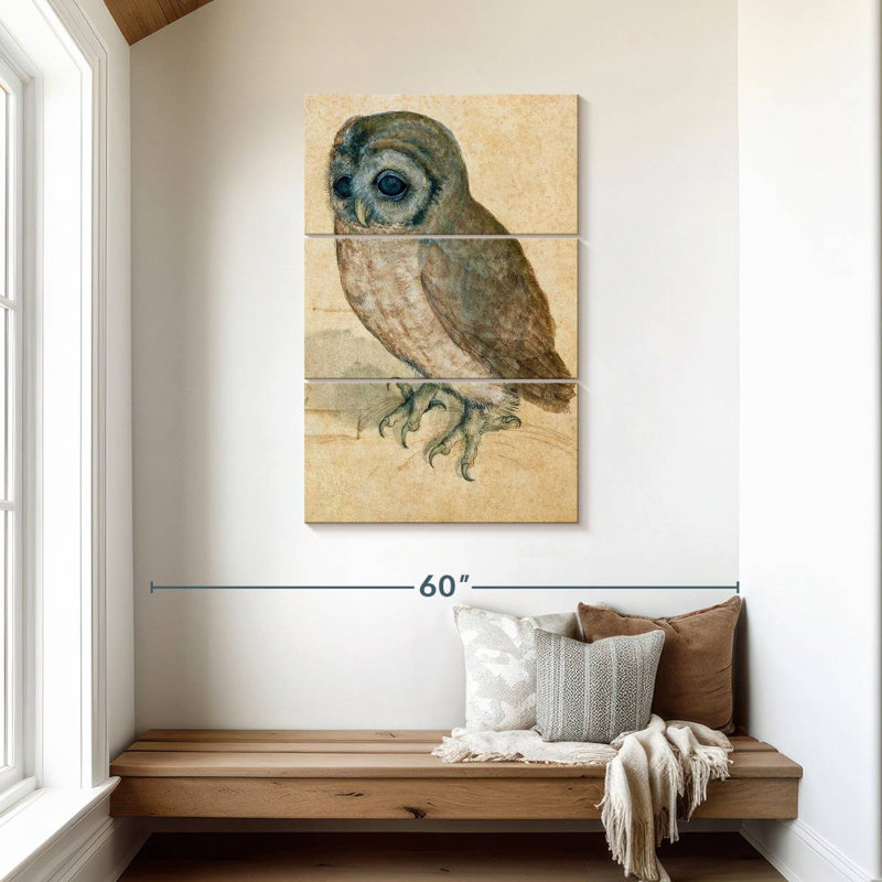 Brampt The Little Owl, 45" H x 28" W