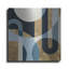  «Earthly Shapes 1» par Max Maxx, art mural en métal, 24 po x 24 po-1662266322