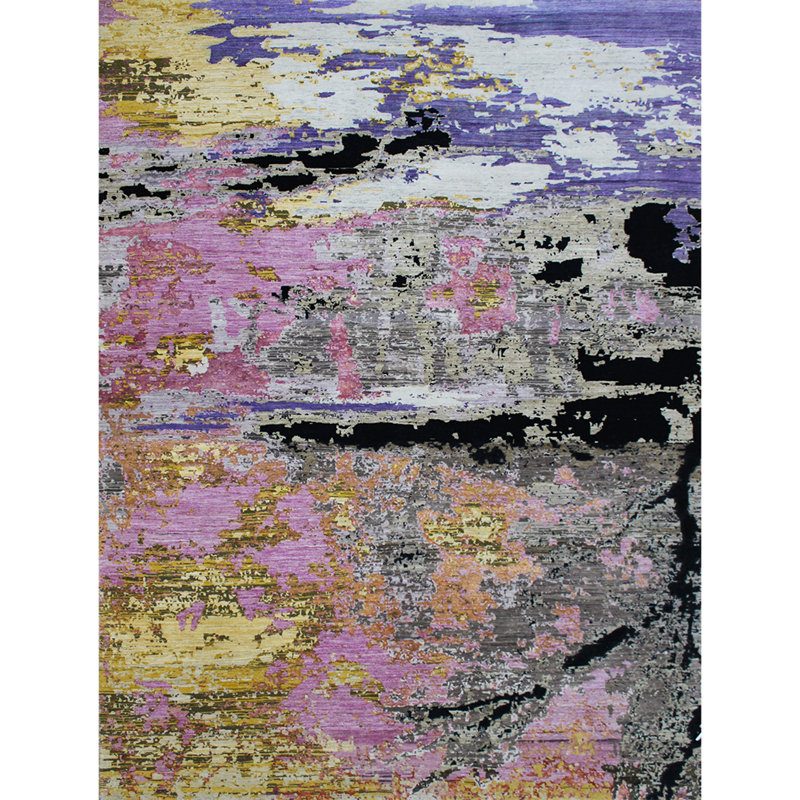 Abstract Area Rug, Rectangle 8' x 10'