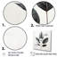 Contour de feuille d'onyx noir sur toile-736972086-736972087