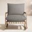 Aiken Teak Outdoor Rocker Chair-77761056