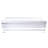 48" Fireclay Rectangular Trough Bathroom Sink