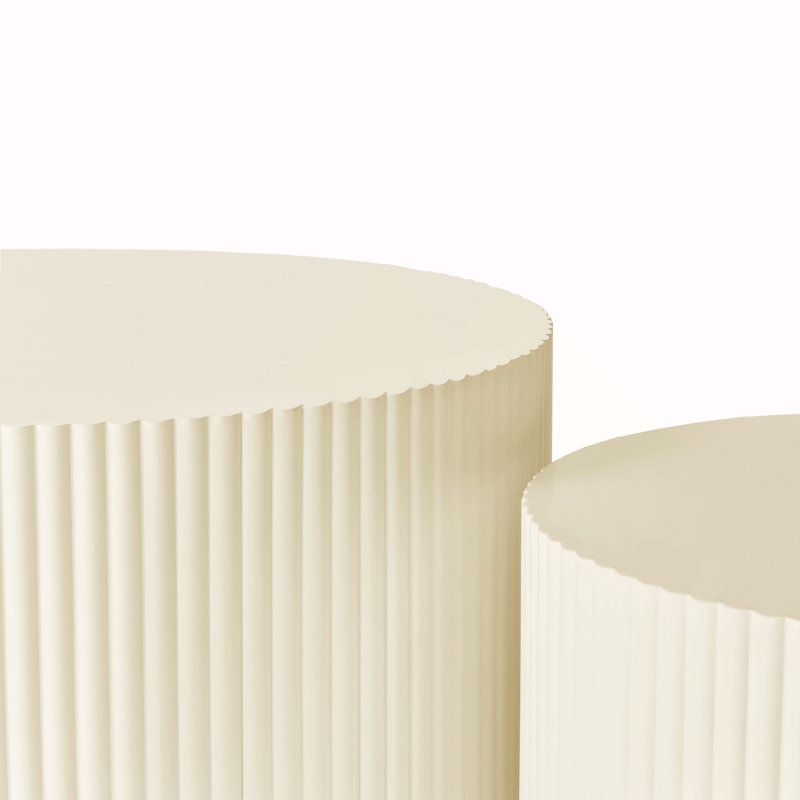 Ensemble de tables basses gigognes Wave