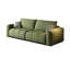 Canapé modulaire vert 100% polyester-109026829