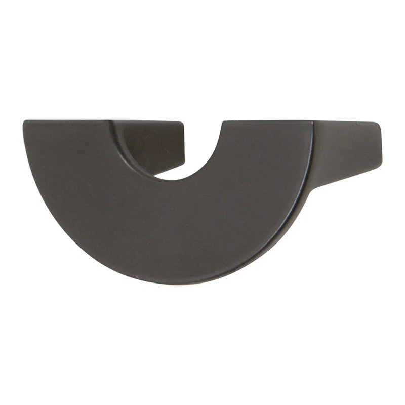 Roundabout 3" Center to Center Drop handle, Modern Bronze, 1 1/4"