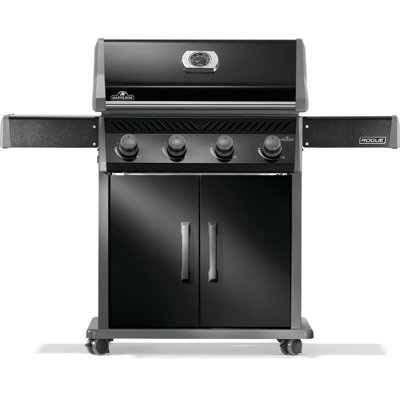 Rogue® 525 4-Burner Grill in Black with Stainless Steel Cooking Grids