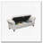 Flared Arm Flip Top Storage Bed Bench