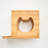 Solid Wood Wall Mounted Cat House with Front Perch