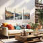 3 Piece Wrapped Canvas Print