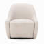 Levi Boucle Swivel Barrel Chair-1966005566