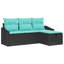 Ensemble de canapé avec coussin et rangement 4 pièces vidaXL-1797589369-1790291307