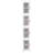 4-Tier Narrow Storage Cabinet Mobile Storage Organizer