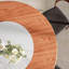 Ensemble de chaises de table de salle à manger rondes en bois massif de 5 pièces Otelia avec plateau tournant pour 4-725032901-725032902