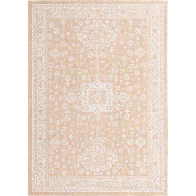 Outdoor Chand Rug Orange Color, Rectangle 10' x 14'