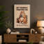 Cozy Cat with Tea Modern - Wrapped Canvas-1412633746-1412633749
