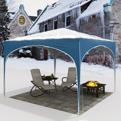 Aralynn 3m W x 3m D Metal Pop-Up Party Tent