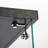 Storage Cabinet In Black Tempered Glass - & Adjustable Legs Display For Feet Programmable-1635576238