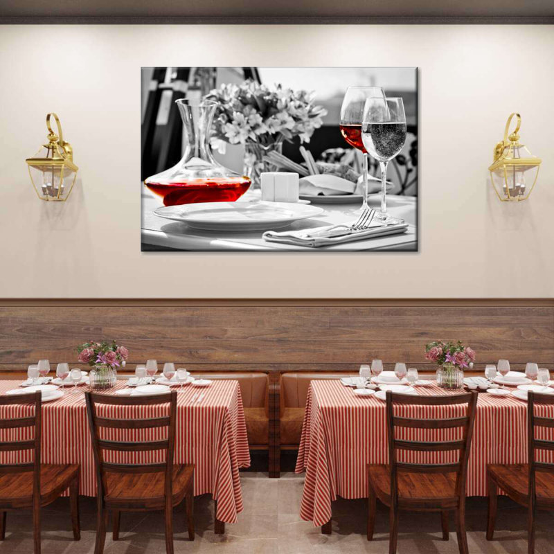 " Pop Sherry Wine " by SodaPopArt, 30" H x 45" W x 1.25" D