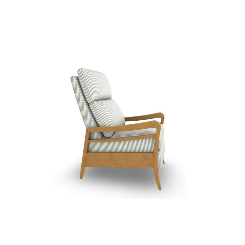 Fauteuil inclinable moderne, À la dérive, Bouleau couleur miel