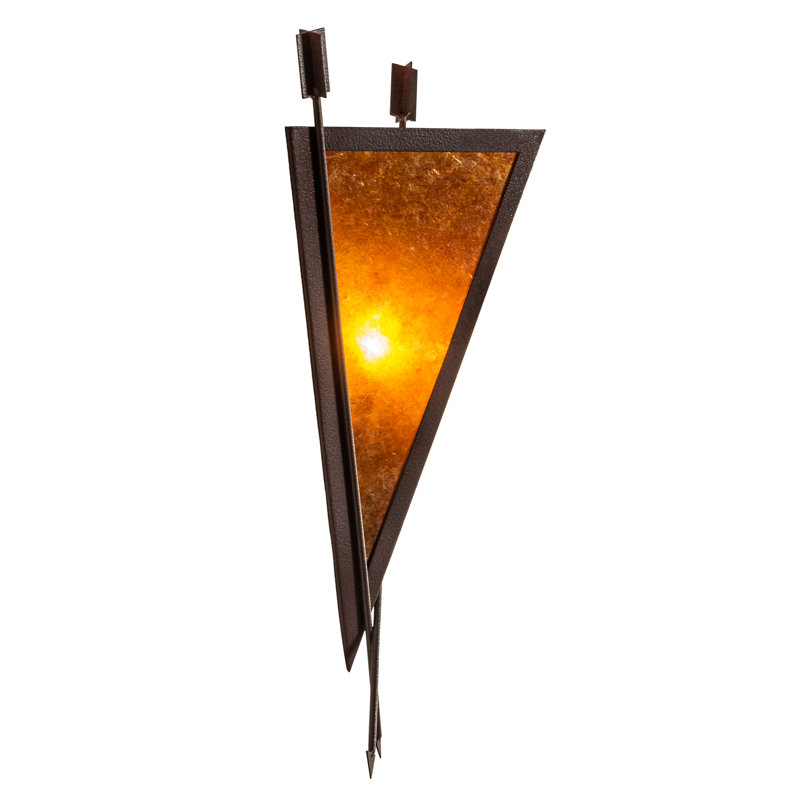 15" Wide Desert Arrow Wall Sconce