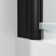 35'' - W x 55'' H Pivot Door Frameless Tempered Glass Tub Door with Easy Clean Coating