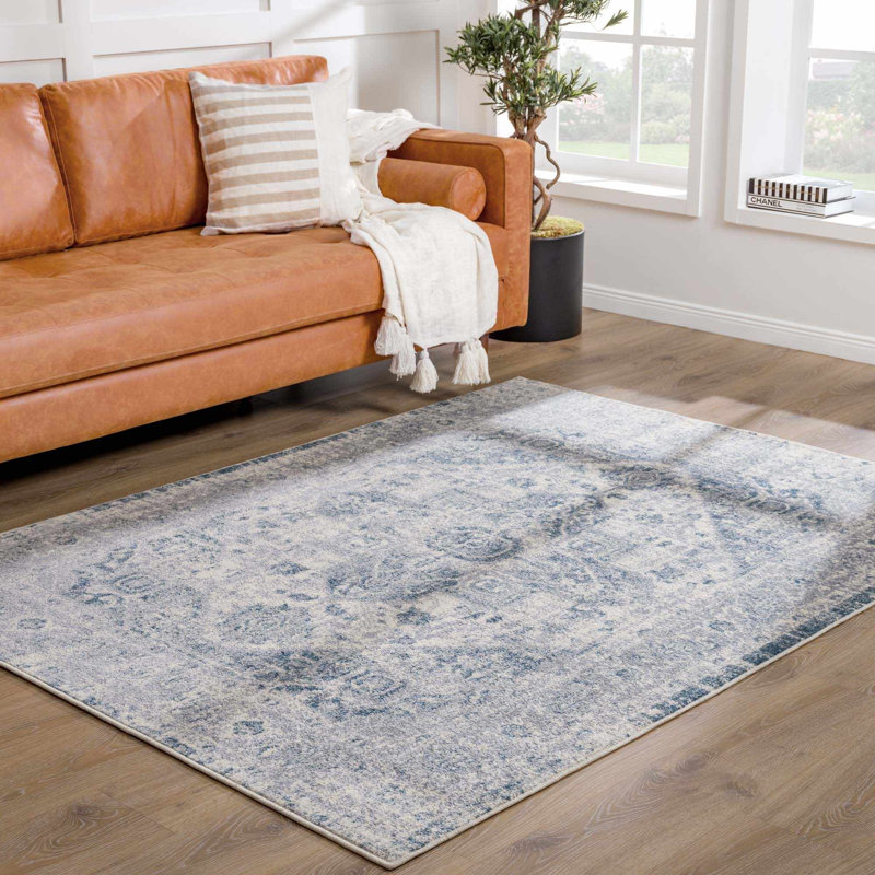 Oriental Indoor Rug, Rectangle 5'2" x 7'