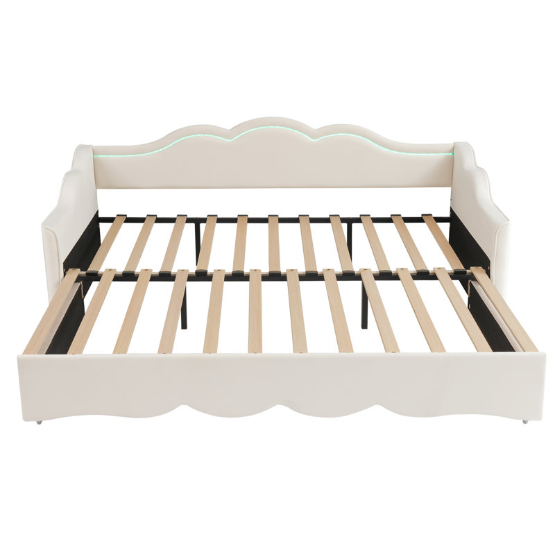 Metal Daybed, Beige