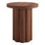 Pedestal Round Side Table-113630470
