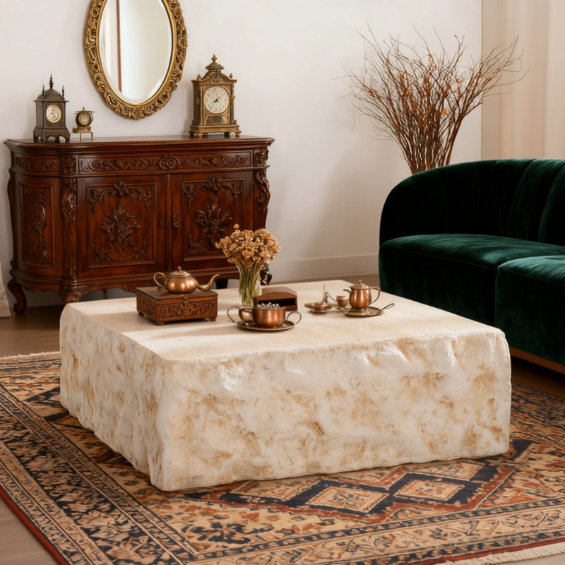 Table basse MgO Mid-Century Square