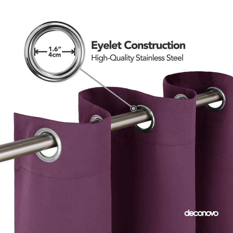 Anicet Blackout Curtain Single Panel