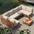 7 Pieces Wicker Sectional Seating Group with Cushions-792306458