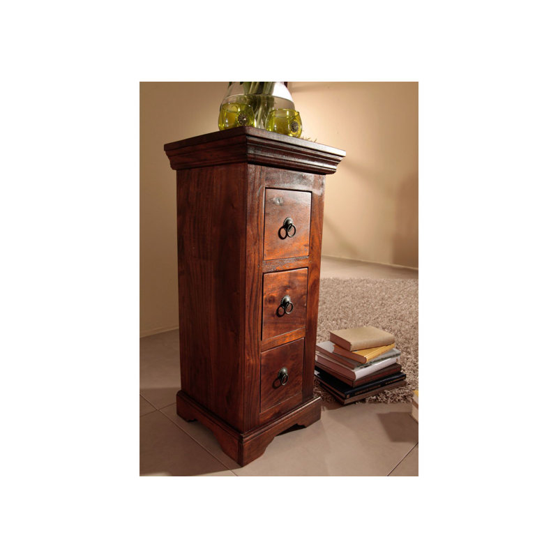 Oxford Solid Wood 33cm W 3 - Drawer Chest of Drawers