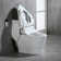 One Piece Toilet with Electric Smart Bidet Seat,Rear/Front Wash,Heated Seat,Wireless Remote,Advanced