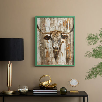 ANIMALS Series Div, reproduction encadrée - bois massif