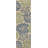 Hagy Modern Floral Textured Weave Navy/Green Indoor/Outdoor Rug-784322944