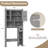 Emefu Freestanding Manufactured Wood Over-The-Toilet Cabinet-1308654267