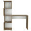 Bureau Vik avec armoires de rangement, quatre tablettes (bureau) Vik