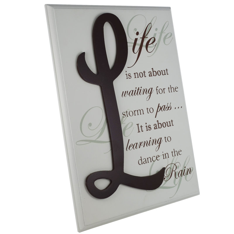 Duggan Text & Numbers Decorative Plaque / Box Sign