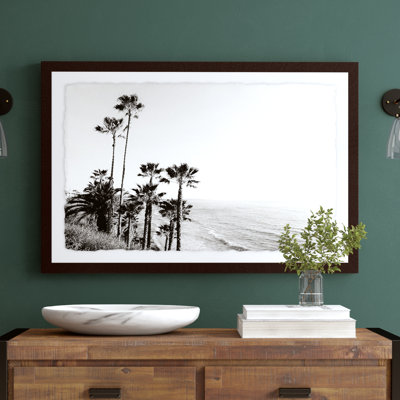 Hillside Blues II 1 Piece Single Picture Frame Wall Art