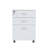 Lusia 18.2'' Wide 3 -Drawer Mobile File Cabinet