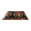 Tapis oriental multicolore Damase-897598092