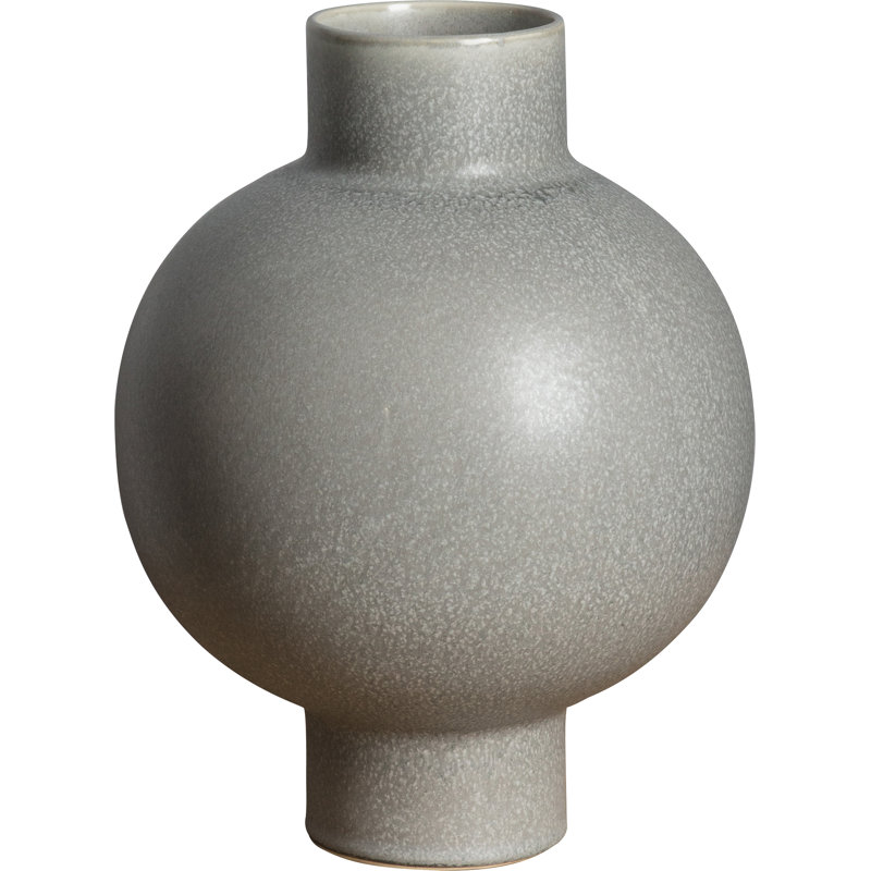 Lexi-Mai Handmade Ceramic Table Vase, Grey