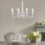 Lustre traditionnel en métal 8 lumières