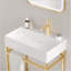 Meuble-lavabo 24 po avec lavabo en céramique sans robinet-1160785132