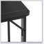 Bureau compact et pliable pour les petits espaces, idéal pour le bureau à domicile et le bureau avec rangement facile et polyvalent